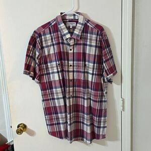 Express short sleeve button up XL
